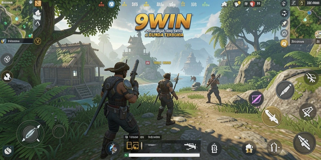 Tangkapan layar gameplay 9WIN menunjukkan petualangan di dunia terbuka yang menakjubkan.