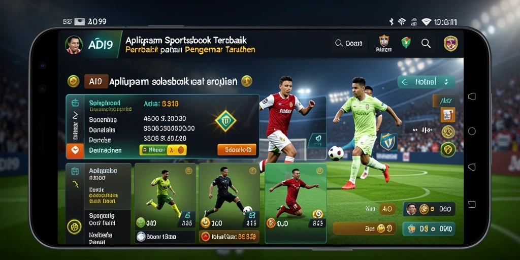 Screenshot utama ADI99 menampilkan fitur taruhan olahraga secara real-time.