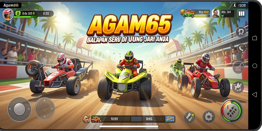 Pengalaman balapan yang mendebarkan di AGAM66.