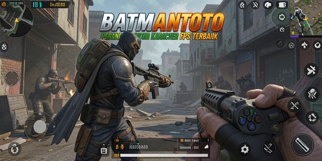 Tampilan gameplay mendebarkan dalam <strong>BATMANTOTO</strong> dengan aksi FPS seru.