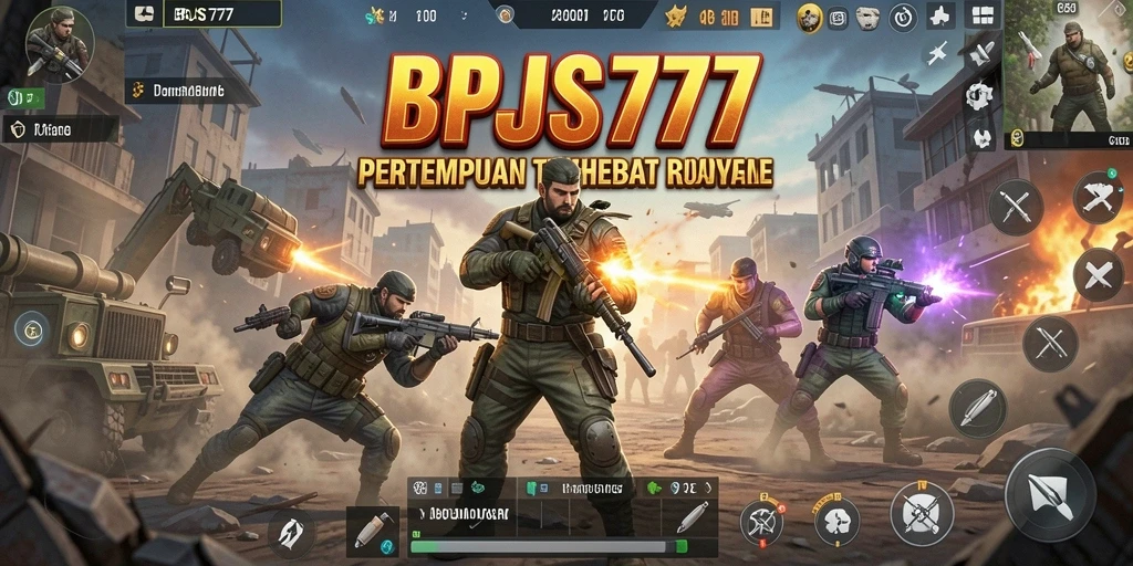 Gameplay seru dalam BPJS777 dengan aksi di medan pertempuran.
