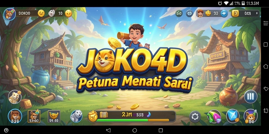 Gameplay JOKO4D yang memukau dengan dunia petualangan yang luas.