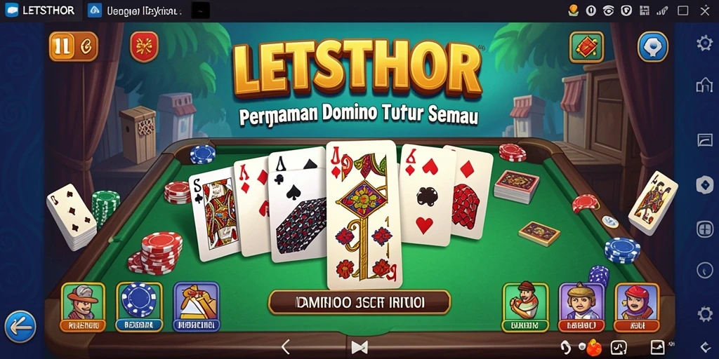Tampilan menarik dari gameplay LETSTHOR yang seru dan menghibur.