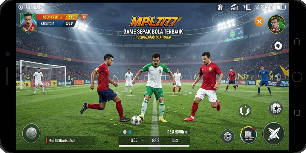 Tampilan gameplay <strong>MPL777</strong> yang menegangkan dengan aksi sepak bola yang seru.
