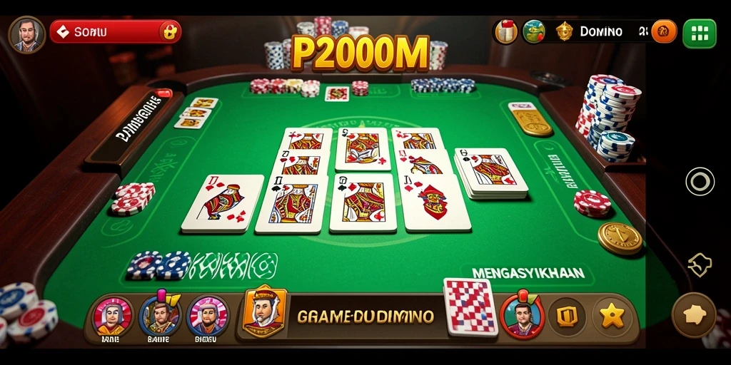 Screenshot gameplay P200M yang mengasyikkan dengan grafik menarik.