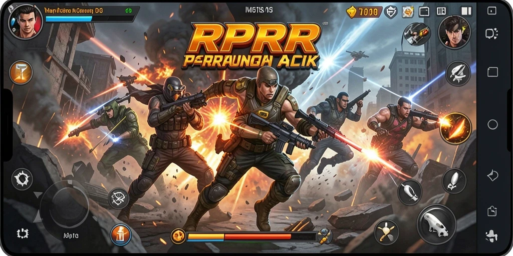 Tangkapan layar RPRR menunjukkan adegan aksi yang menarik dan penuh ketegangan.