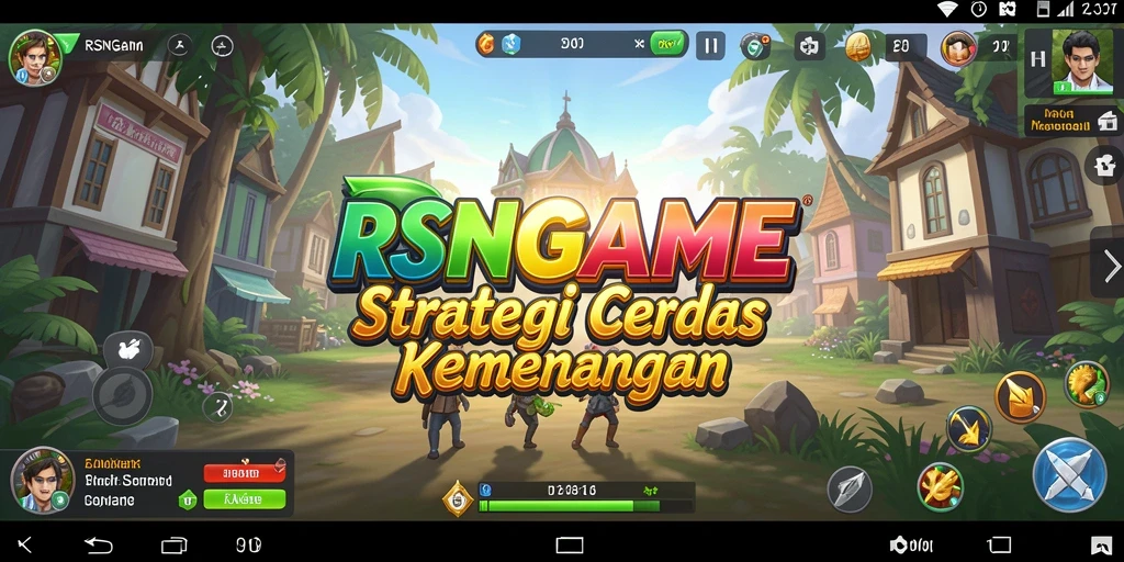 Screenshot RSNGAME menampilkan gameplay yang intens dan strategis.