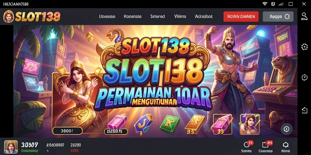 Tampilan gameplay SLOT138 yang menarik dan seru.