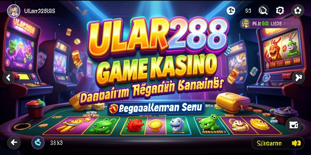 Tampilan gameplay seru ULAR288 di aplikasi Kasino.