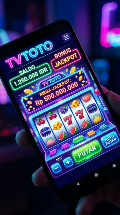 Tampilan pengguna aplikasi tvtoto dengan akses mudah ke semua katalog.